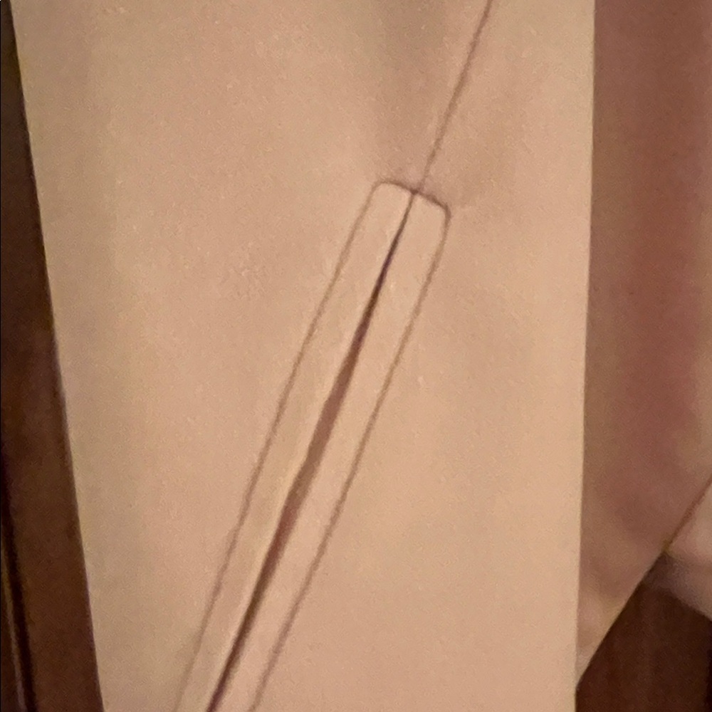 BCBGeneration Blush Pink Open-Front Draped Blazer - Picture 4 of 5